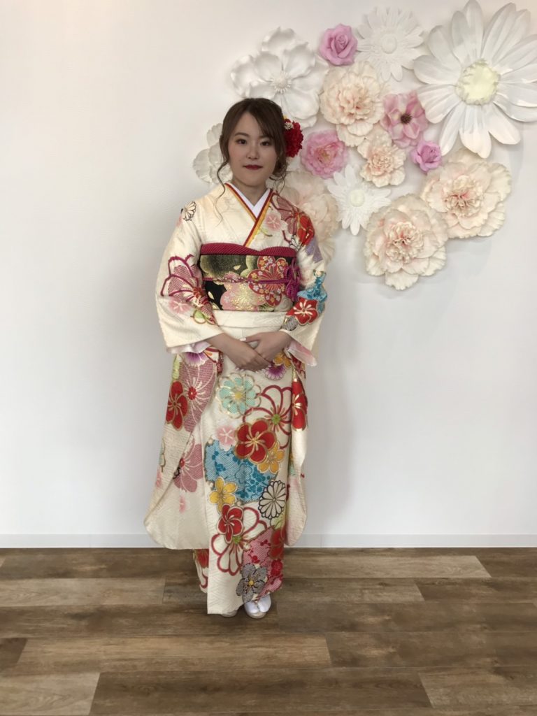 成人式前撮りのお客様